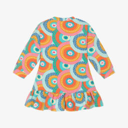 اجاثا رويز دي لا برادا-طقم فستان بنقشة قلوب وقوس قزح لون برتقالي | Childrensalon Outlet