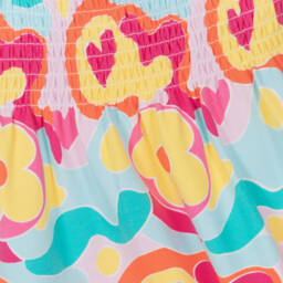 Agatha Ruiz de la Prada-فستان صيفي زهري زاهي للبنات | Childrensalon Outlet