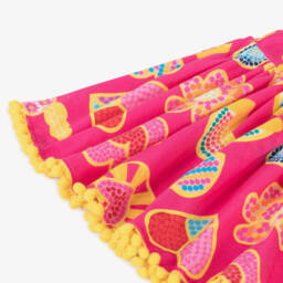 Agatha Ruiz de la Prada-تنورة وردية زاهية بنقوش للبنات | Childrensalon Outlet