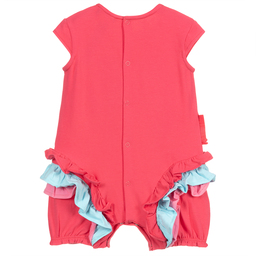 اجاثا رويز دي لا برادا-Pink Cotton Baby Shortie | Childrensalon Outlet