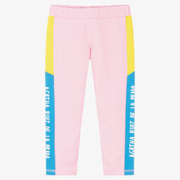 Agatha Ruiz de la Prada-Pink Cotton Jersey Leggings | Childrensalon Outlet