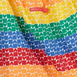 Agatha Ruiz de la Prada-Хлопковое платье в радужную полоску | Childrensalon Outlet