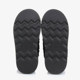 Age of Innocence-Boys Black Bouclé Winter Boots | Childrensalon Outlet