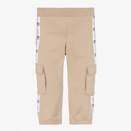 AIGNER-Бежевые джоггеры карго для малышей | Childrensalon Outlet
