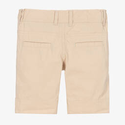 AIGNER-Бежевые хлопковые шорты для малышей | Childrensalon Outlet