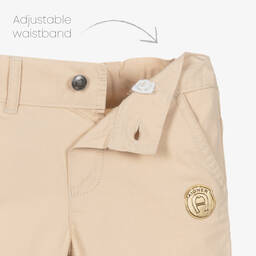 AIGNER-Бежевые хлопковые шорты для малышей | Childrensalon Outlet