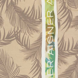 AIGNER-Бежевые шорты с пальмами | Childrensalon Outlet