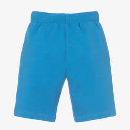 AIGNER-Baby Boys Blue Cotton Shorts | Childrensalon Outlet