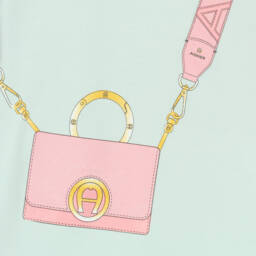 AIGNER-Baby Girl Bag Dress Blue | Childrensalon Outlet