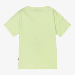 AIGNER-Baby Girls Green Spot Print Logo T-Shirt | Childrensalon Outlet