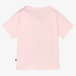 AIGNER-Розовая хлопковая футболка | Childrensalon Outlet