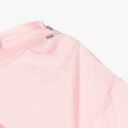 AIGNER-Розовая хлопковая футболка | Childrensalon Outlet