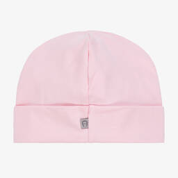 AIGNER-Baby Girls Pink Logo Pima Cotton Hat | Childrensalon Outlet