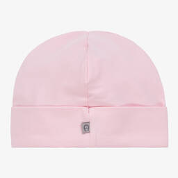 AIGNER-Baby Girls Pink Logo Pima Cotton Hat | Childrensalon Outlet