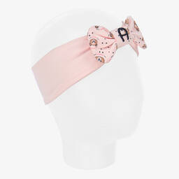 AIGNER-Baby Girls Pink Teddy Headband | Childrensalon Outlet
