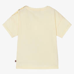 AIGNER-Желтая хлопковая футболка | Childrensalon Outlet