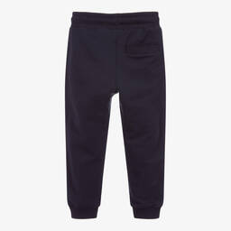 اقنر-جوغرز لوغو قطن جيرسي لون كحلي للأولاد | Childrensalon Outlet