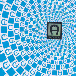 AIGNER-Boys Blue Cotton Logo T-Shirt | Childrensalon Outlet