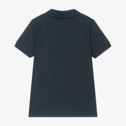 AIGNER-Классическая синяя рубашка поло для мальчиков | Childrensalon Outlet