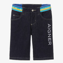 AIGNER-Синие джинсовые шорты для мальчиков | Childrensalon Outlet