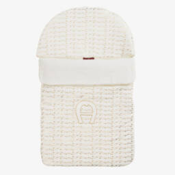 AIGNER-Boys Ivory Gold Cotton Nest | Childrensalon Outlet