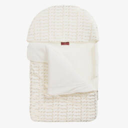 AIGNER-Boys Ivory Gold Cotton Nest | Childrensalon Outlet