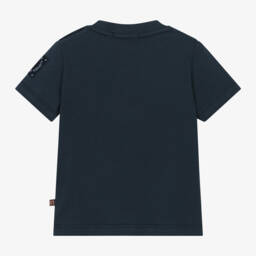 AIGNER-Футболка синий хлопковая для мальчиков | Childrensalon Outlet