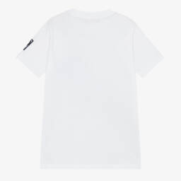 AIGNER-تي شيرت أبيض نقي من القطن للأولاد | Childrensalon Outlet