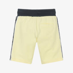 AIGNER-Boys Sunshine-Hued Cotton Shorts | Childrensalon Outlet