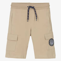 AIGNER-شورت كارغو قطن لون بيج للأولاد | Childrensalon Outlet
