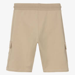 AIGNER-شورت كارغو قطن لون بيج للأولاد | Childrensalon Outlet