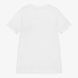 AIGNER-Белая хлопковая футболка для мальчиков | Childrensalon Outlet