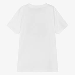 AIGNER-Белая хлопковая футболка для мальчиков | Childrensalon Outlet