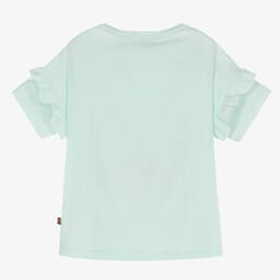 AIGNER-Голубая футболка со слонятами | Childrensalon Outlet