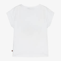 AIGNER-تي شيرت قطن بناتي بخطوط متعرجة | Childrensalon Outlet