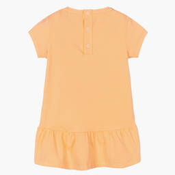 AIGNER-Оранжевое хлопковое платье | Childrensalon Outlet