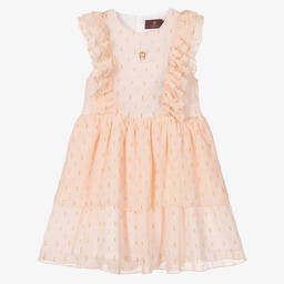 AIGNER-فستان شيفون لون زهري | Childrensalon Outlet