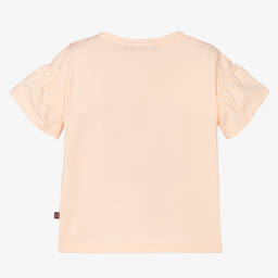 AIGNER-Girls Pink Cotton Handbag Print T-Shirt | Childrensalon Outlet