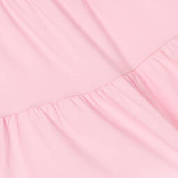 AIGNER-Розовое платье из хлопкового джерси | Childrensalon Outlet