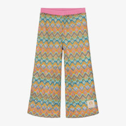 AIGNER-Girls Rosy Zigzag Flare Trousers | Childrensalon Outlet