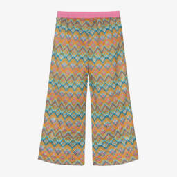 AIGNER-Girls Rosy Zigzag Flare Trousers | Childrensalon Outlet
