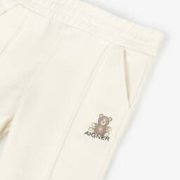 AIGNER-Girls Soft Ivory Baby Joggers | Childrensalon Outlet