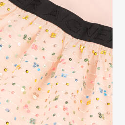 AIGNER-Girls Sparkling Pink Tulle Dress | Childrensalon Outlet