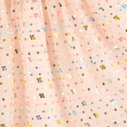AIGNER-Girls Sparkling Pink Tulle Dress | Childrensalon Outlet