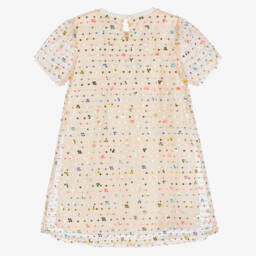 AIGNER-Платье из сверкающего розового тюля для девочек | Childrensalon Outlet