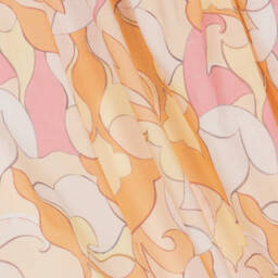 AIGNER-فستان بوبلين قطني زاهي للبنات | Childrensalon Outlet