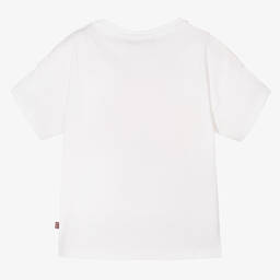 AIGNER-تيشيرت أطفال بناتي قطن جيرسي لون أبيض | Childrensalon Outlet