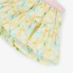 AIGNER-Girls Yellow Pastel Patterned Skirt | Childrensalon Outlet