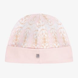 AIGNER-قبعة قطن بيما لون زهري للمولودات | Childrensalon Outlet