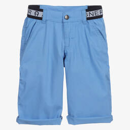 AIGNER-Комплект с шортами синего и белого цвета для подростков | Childrensalon Outlet